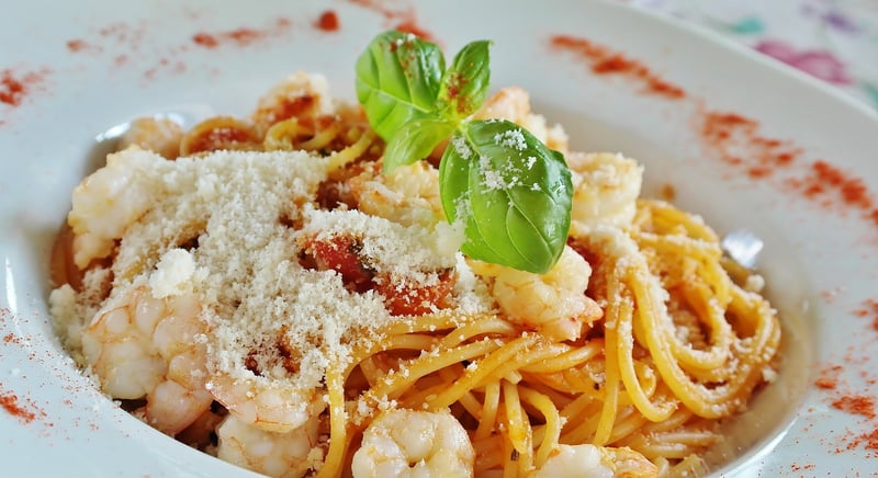 Garlic Butter Shrimp Pasta